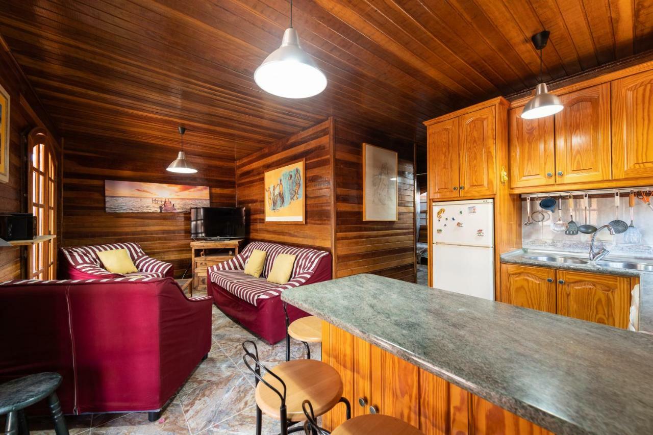 Camping Cabin - Private Solarium & Pool - Bbq San Bartolomé 外观 照片